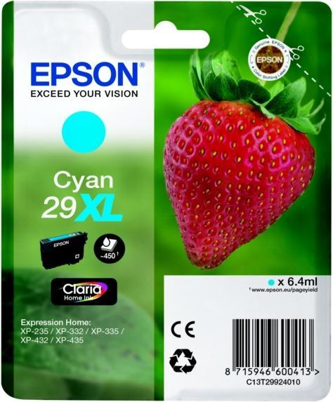 Immagine prodotto Epson Inchiostro Sglpck Ciano 29xl Casa (C)