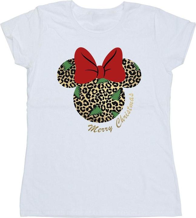 Produktbild Disney Minnie Mouse Leopard Christmas TShirt (L)