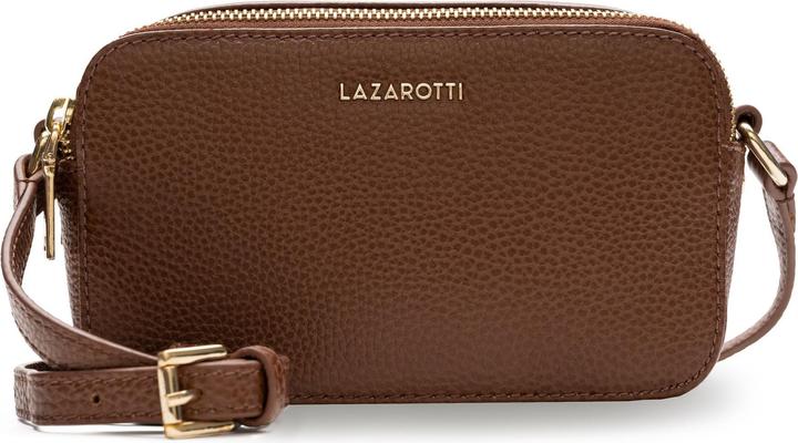 Lazarotti Bologna Leather Umhängetasche Leder 18 cm
