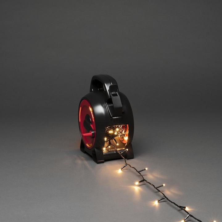 Image du produit Konstsmide 3830-807 Guirlande lumineuse Micro LED avec enrouleur de câble (16.93 m)