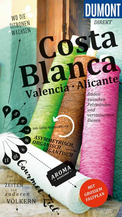 Produktbild direkt Reiseführer Costa Blanca, Valencia, Alicante (Deutsch, Manuel García Blázquez, 2024)