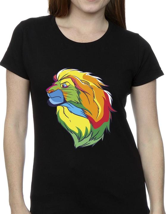 Actual product image Disney Womens/Ladies The Lion King Colours Cotton T-Shirt (M)