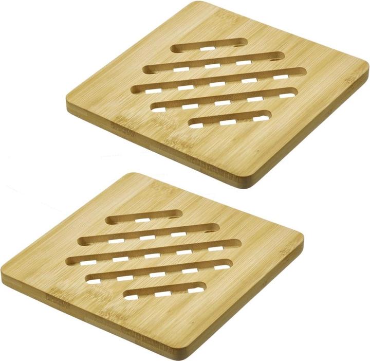 Actual product image Westmark Coaster square set of 2 (2 x, Pan coaster)