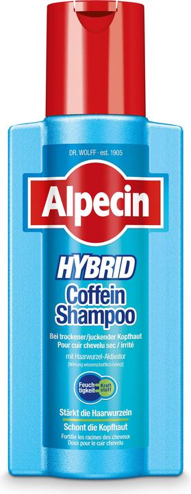 Actual product image Alpecin Hybrid Sensitive Caffeine Shampoo (250 ml, Liquid shampoo)
