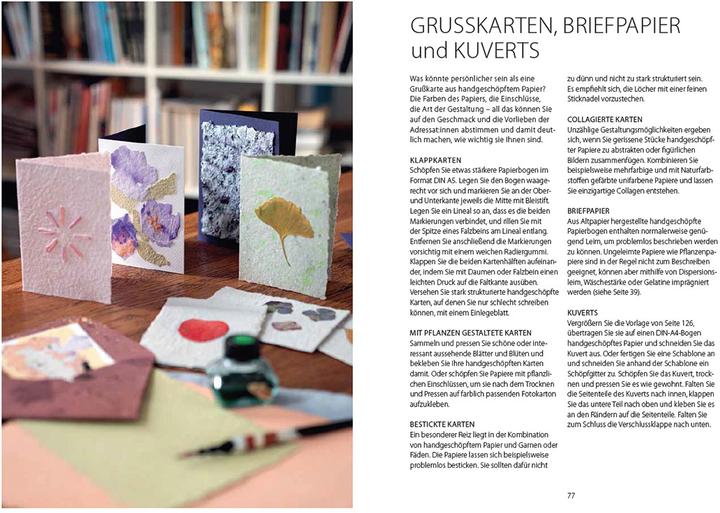 Image du produit Papiere schöpfen und gestalten (Allemand, Dorina Tessmann, Eva Hauck, 2024)