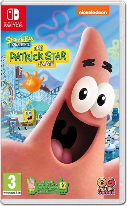 Produktbild Bandai Namco Spongebob Schwammkopf: Das Patrick Star Spiel (Switch, DE, IT, FR)