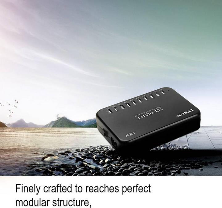 Actual product image Lvsun USB charging station 120W Smart 10- (120 W)