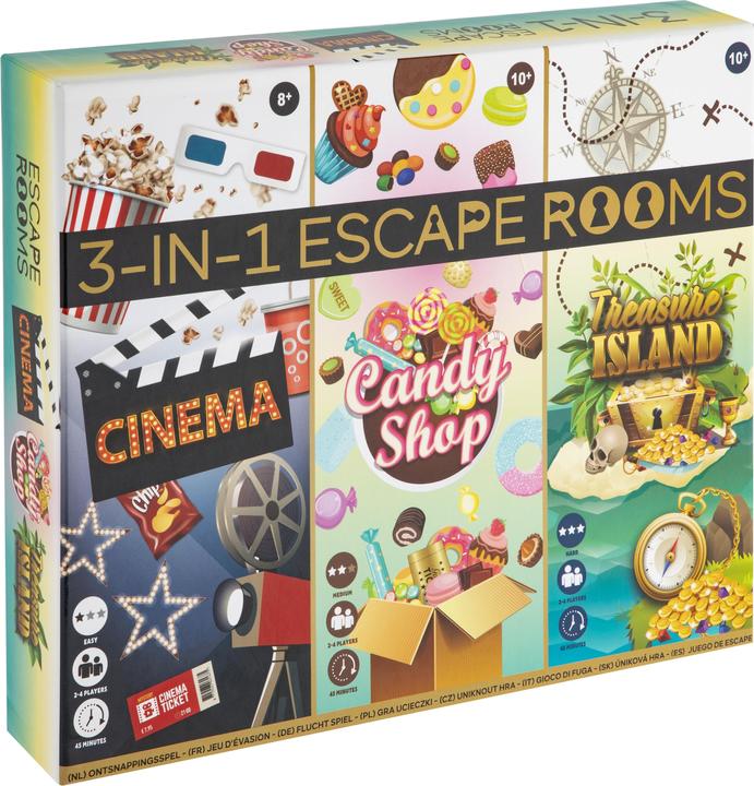 Immagine prodotto Grafix Gioco Escape Room 3 in 1