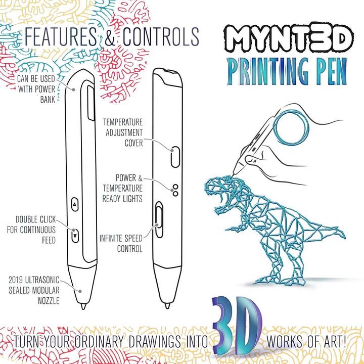 Produktbild Mynt3D Super 3D-Stift (Stift)
