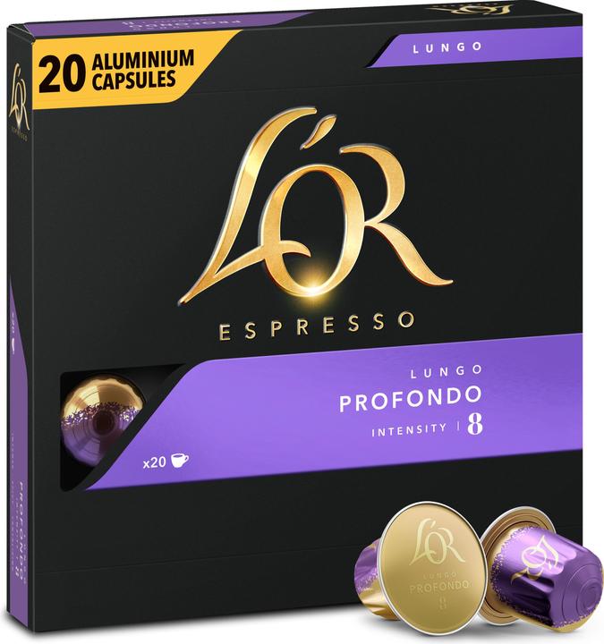 Image du produit L’OR Espresso Capsules de café Lungo Profondo 20 pièces (20 x Port.)
