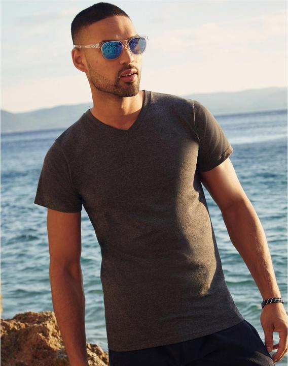 Immagine prodotto Fruit of the Loom Tshirt Valueweight con collo a V e maniche corte (M)
