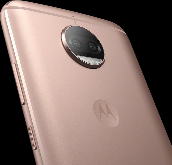 Actual product image Motorola Moto G5s Plus (32 GB, Blush Gold, 5.50", Hybrid Dual SIM, 13 Mpx, 4G)