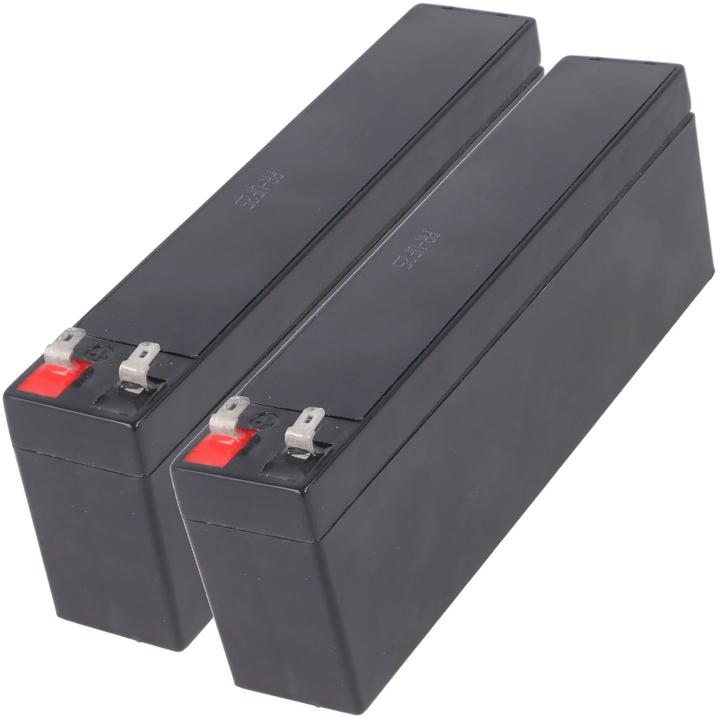 Produktbild XCell Blei Akku passend für Hill Rom/ Liko Deckenlifter Likorall 200,240 - 31290007 (2 Stk., 2600 mAh, Akku)