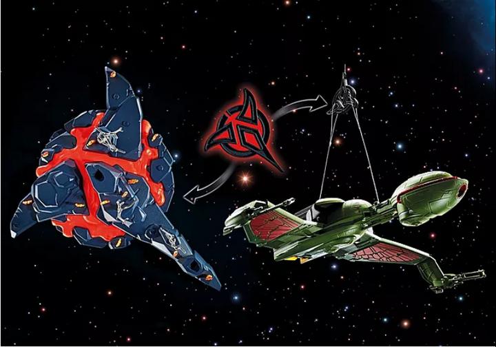Image du produit Playmobil Vaisseau klingon : Bird-of-Prey (71089, Playmobil Star Trek)