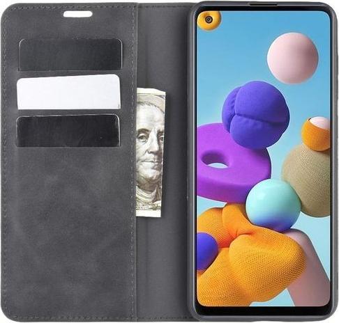 Produktbild MU Classic Classic V Leder Bookcover Series (Samsung Galaxy A21s)