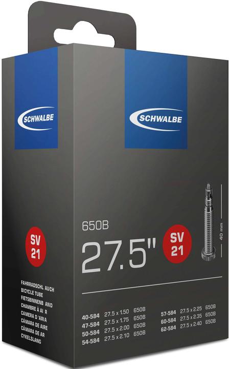 Productafbeelding Schwalbe Sv21 (Presta (SV), 27.5", 40 mm)