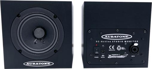 Auratone 5C Black Pair è una coppia di studiomonitori attivi (Attivo, 1 pz.)