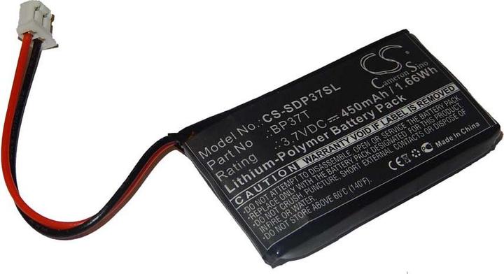Actual product image XCell Li-Polymer-Akku - 450mAh (3.7V) - für Hundehalsband Hunde-Trainer wie BP37T (3.70 V, 450 mAh)