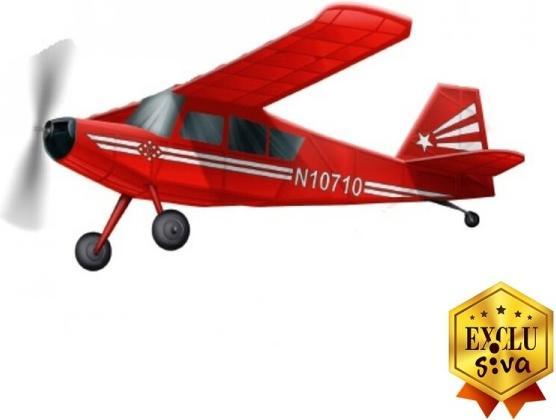 Produktbild Siva FF Bellanca Citabria Gummimotormodell