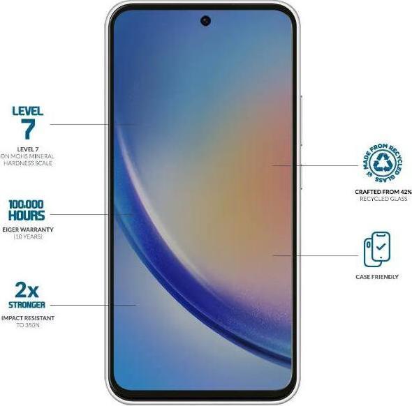 Produktbild Eiger Clear Edge (1 Stück, Samsung Galaxy A55, Samsung Galaxy A35)