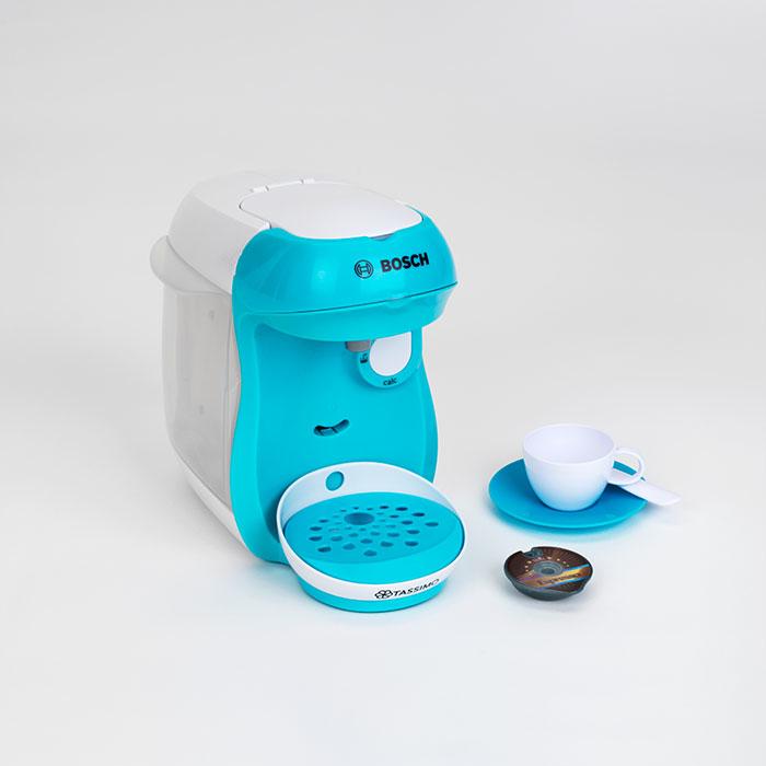 Image du produit Theo Klein 9520 Bosch Cafetière électrique Tassimo "Happy" I Avec bruitage, possibilité de remplissage d'eau e