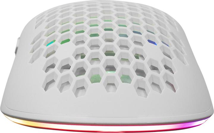 Produktbild White Shark Extremely light gaming mouse Galahad White, 72g (Kabelgebunden)