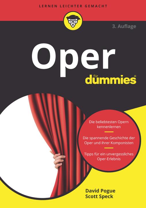 Actual product image Pogue:Opera for Dummies (German)