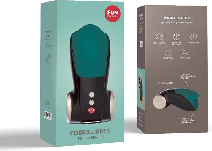 Produktbild Fun Factory Cobra Libre ll Deep Sea Blue