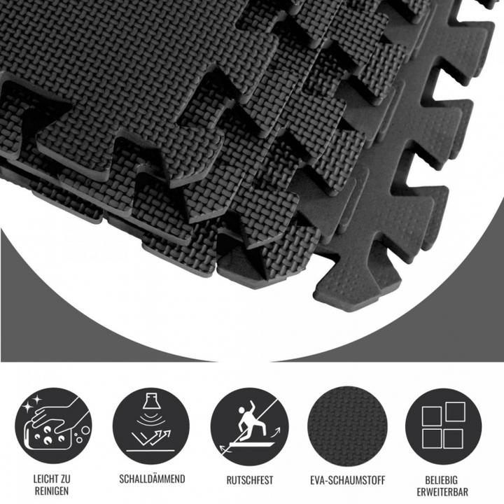 Produktbild Gorilla Sports Bodenschutzmatte Fitness (1.20 cm)