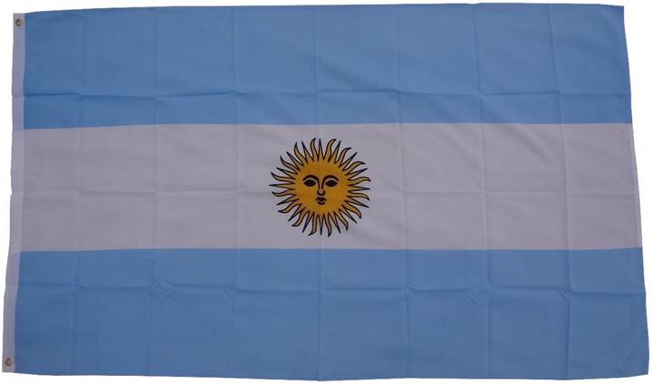Produktbild trends4cents Flagge Argentinien 90 x 150 cm Fahne mit 2 Ösen 100g/m² Stoffgewicht Hissflagge Hiss
