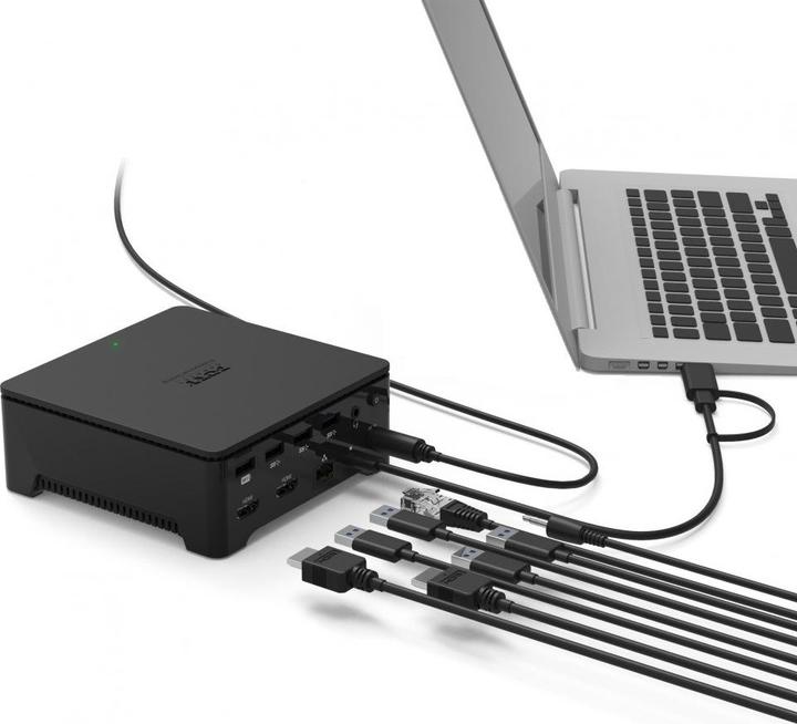 Produktbild Port Designs 901908-W-EU (USB-C, 7 Ports)