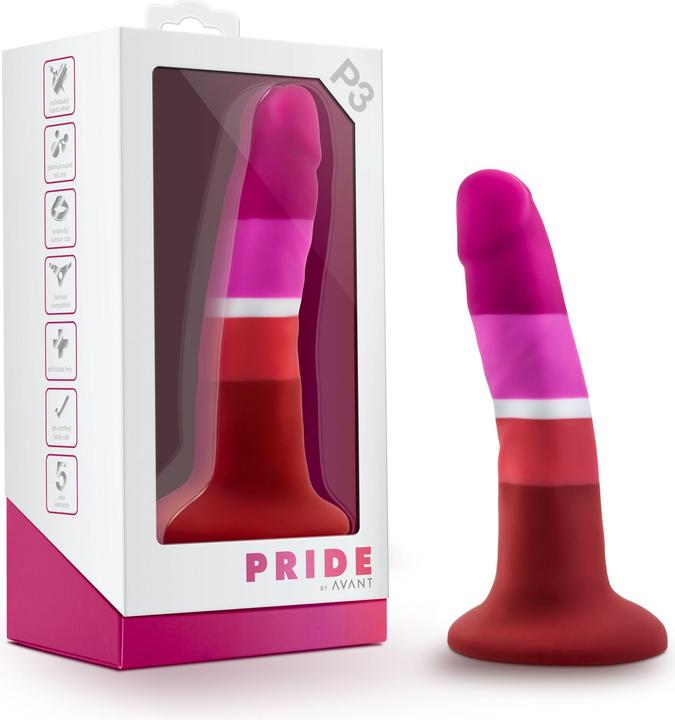 Image du produit Avant â Pride Silikondildo mit Saugnapf â SchÃ¶nheit