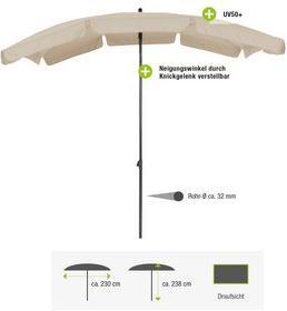 Image du produit Greemotion Parapluie de terrasse (2.30 m)