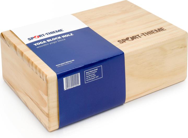 Produktbild Sport-Thieme Yoga-Block Holz