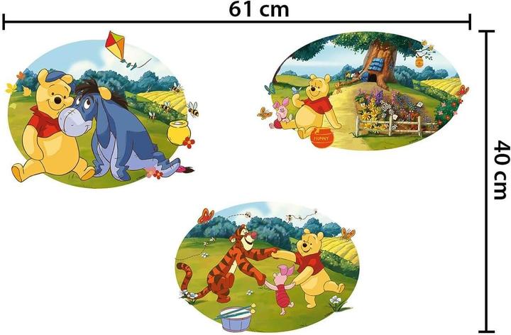 Immagine prodotto Walplus Amici di Winnie the Pooh (40 x 61 cm)
