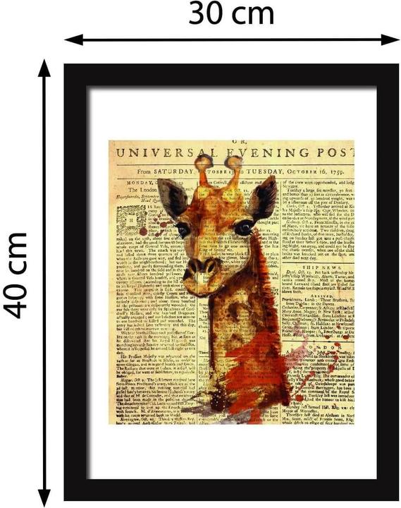 Produktbild Walplus Giraffe (30 x 40 cm)