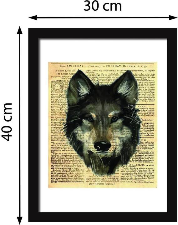 Wolf (30 x 40 cm)