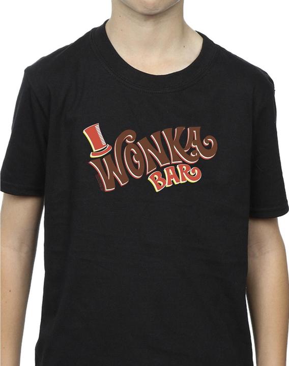 Produktbild Willy Wonka & the Chocolate Factory Bar Logo TShirt Jungen (152, 158)