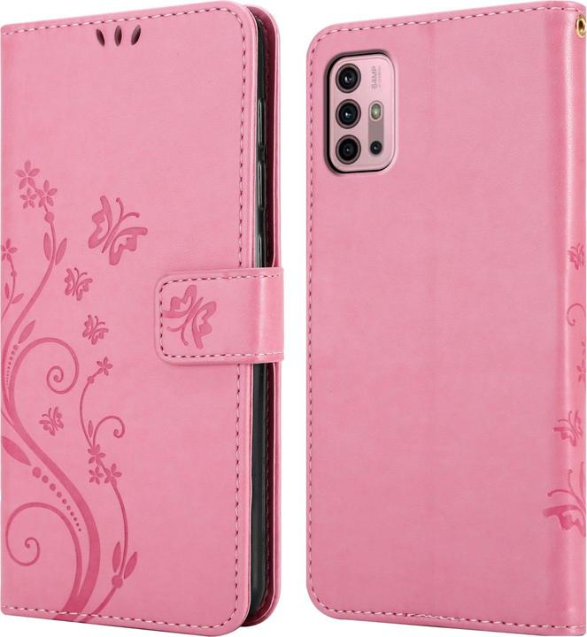 Immagine prodotto Cadorabo Copertina del libro a fiori (Motorola Moto G30, Motorola Moto G10)