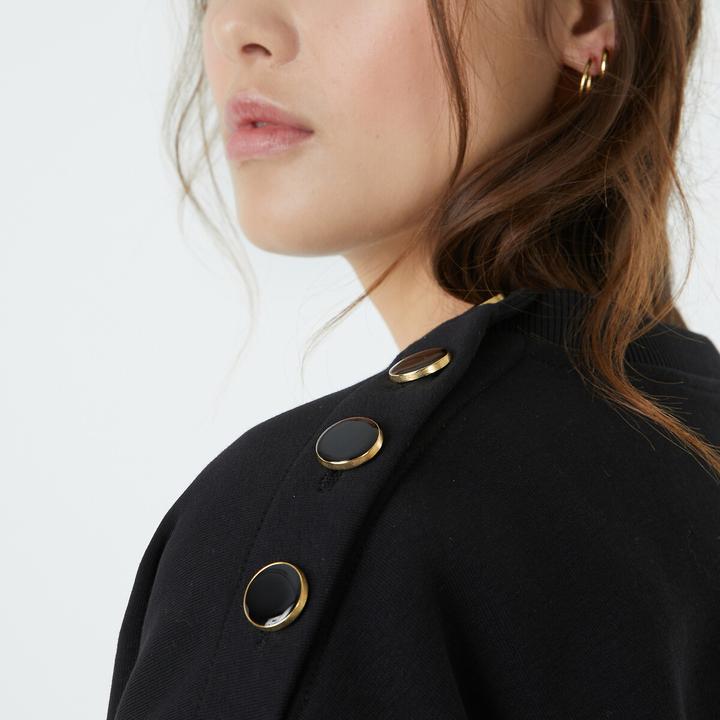 Produktbild La Redoute Collections Sweatjacke mit rundem Ausschnitt (XS)