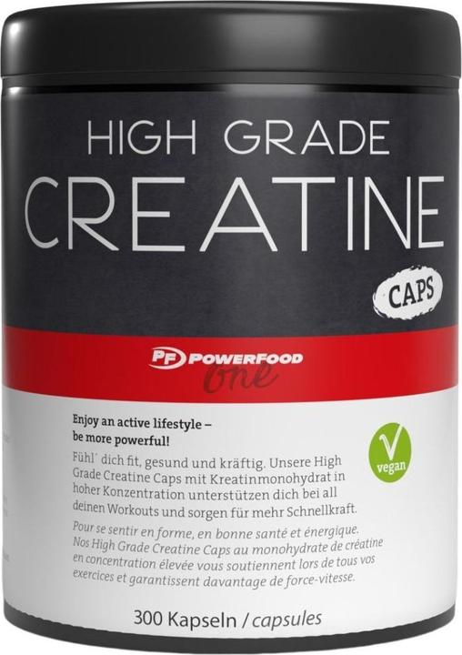 Produktbild PowerFood One High Grade Creatine (300 Stück, Kapseln, 348.90 g)