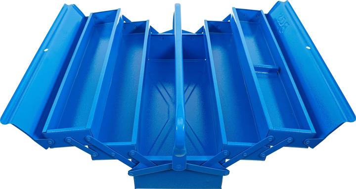 Produktbild BGS Metall-Werkzeugkasten | leer | 530 x 200 x 200 mm | 5 Fächer