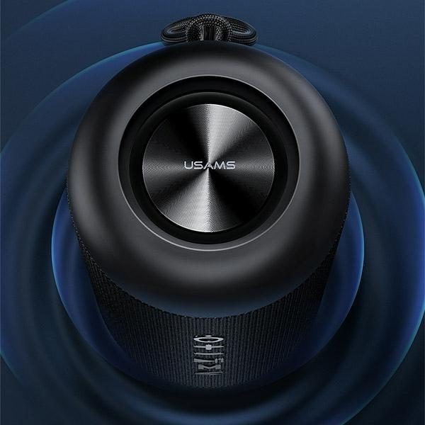 Actual product image Usams US-YX008 speaker black (8 h, Rechargeable battery operated)