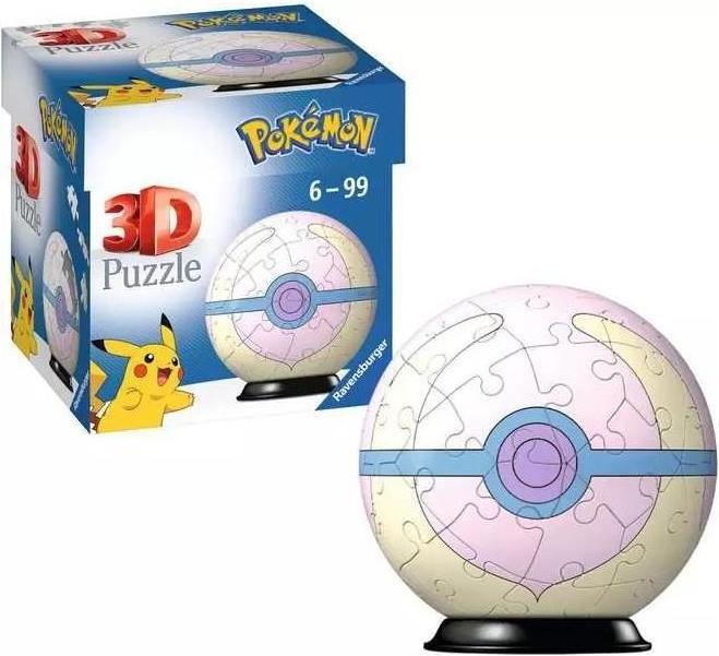 Ravensburger Palla puzzle Palla curativa Pokémon (55 pezzi)