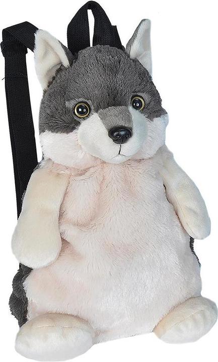 Image du produit Wild Republic Sac à dos en peluche Loup (34 cm)