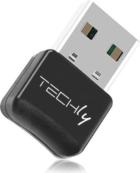 Image du produit Techly Adaptateur dongle USB Bluetooth 5.0 classe 2 + EDR (Emetteur & Récepteur)