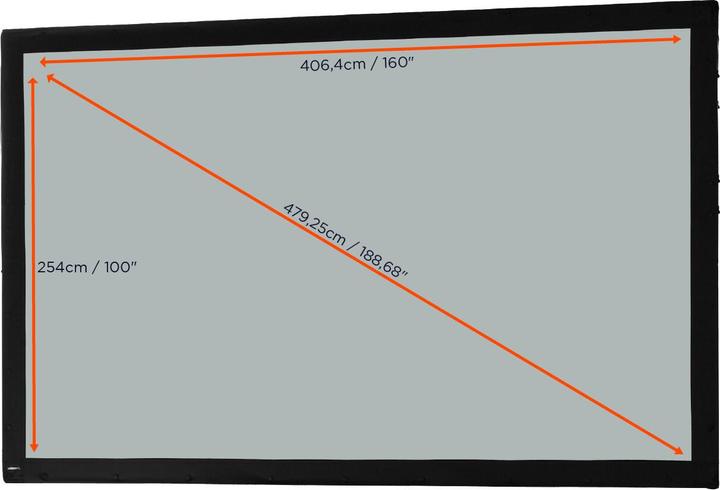 Image du produit Celexon Mobile Expert Business Format - Écran de projection - arrière - 480 cm (189") (188.98", 16:10)