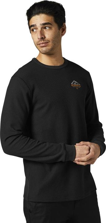 Fox Sweater 21 Hero Dirt Ls Thermal Blk