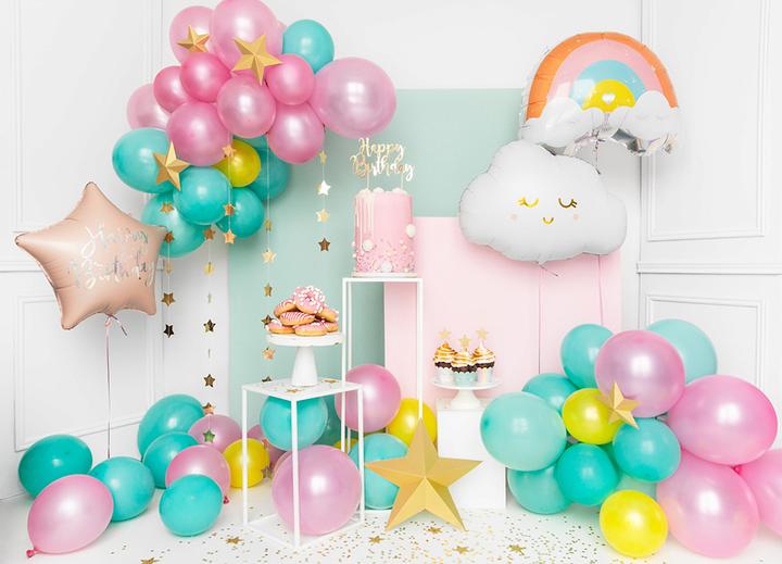 Image du produit Partydeco Cake Topper Happy Birthday Gold