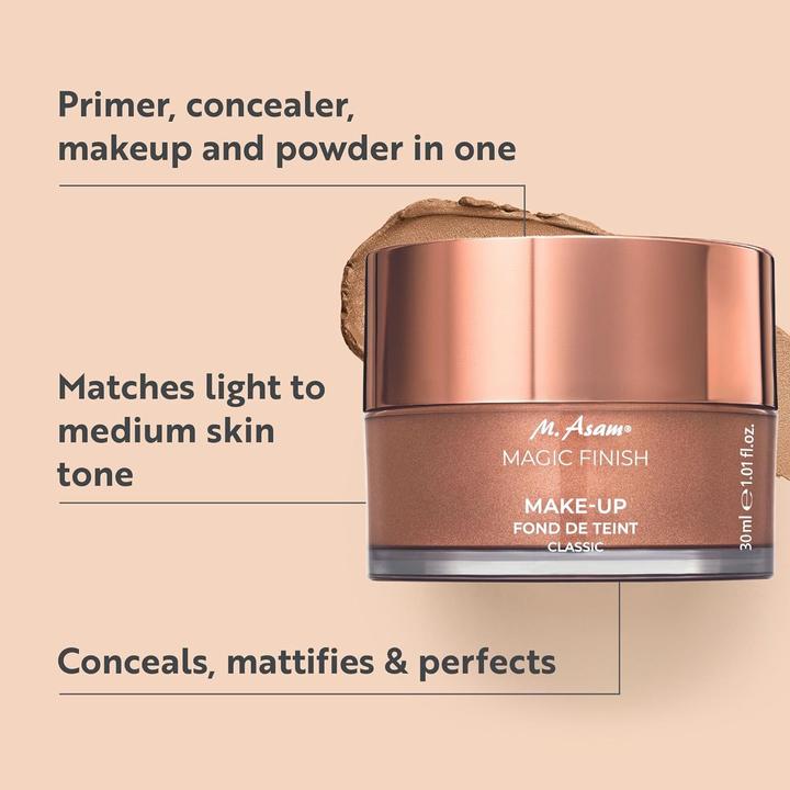 Actual product image M. Asam Magic Finish (Light Medium)